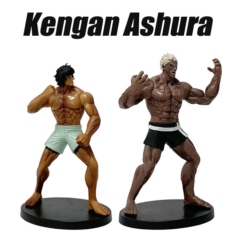 Action Figure Kengan Ashura Kure Raian Tokita Ohma Model Toy | Shopee ...