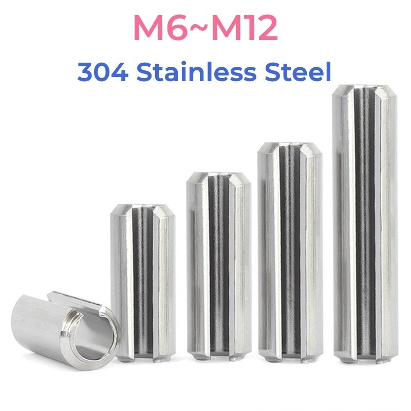 GB897 304 Stainless Steel Spring Elastic Cylindrical Cotter Pin Dowel ...