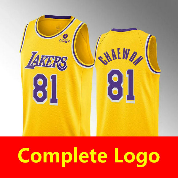 Men's New Original Lakers LE SSERAFIM #01 Eunchae #18 Kazuha