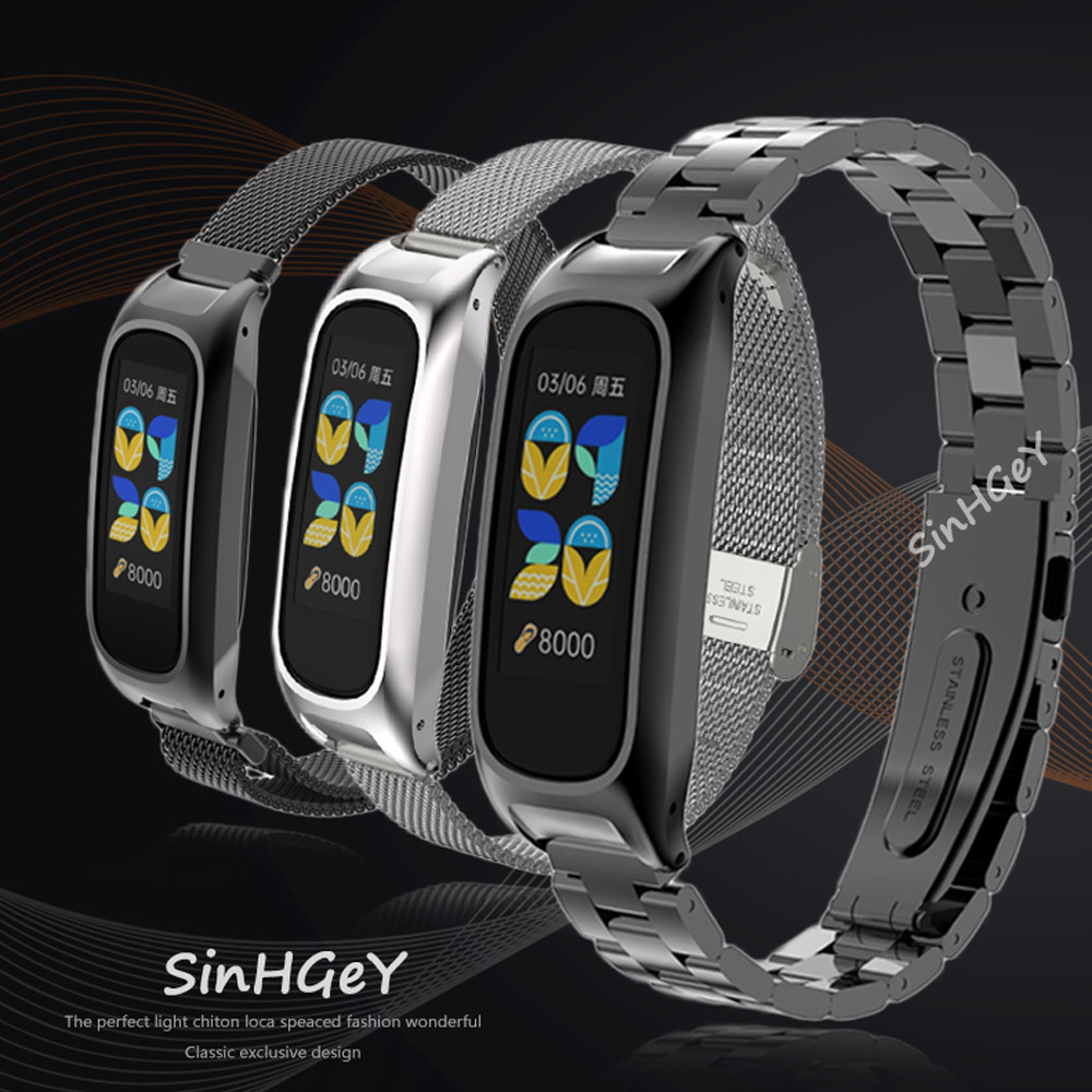 OPPO Band Strap Metal Magnetic OPPO Band Wristband Stainless Steel  Replacement Wristband
