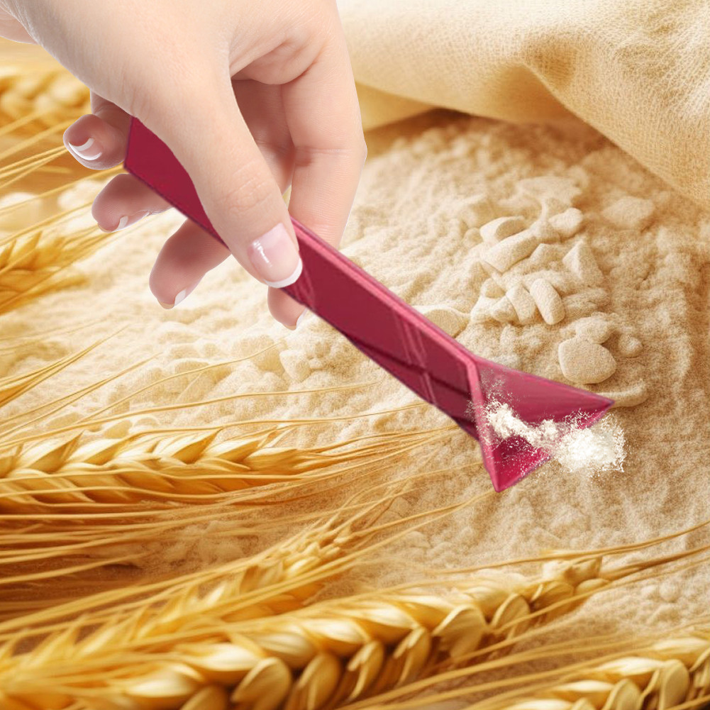 2Pcs Polygons Flat Measuring Spoon 6 Different Sizes 3-in-1 Kitchen ...