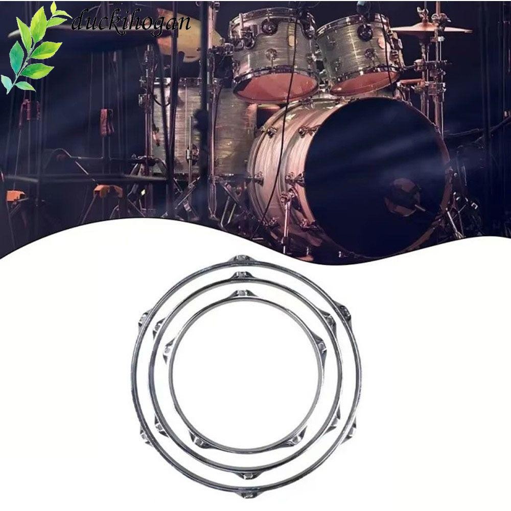 DUCKIHOGAN Snare Drum Hoops, Percussion Replacement Easy Installation ...