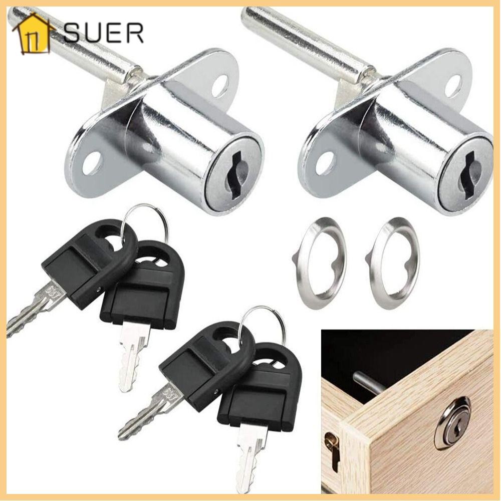 SUER1EN Drawer Lock, Furniture Hardware Anti-Theft Cabinet Door Catch ...