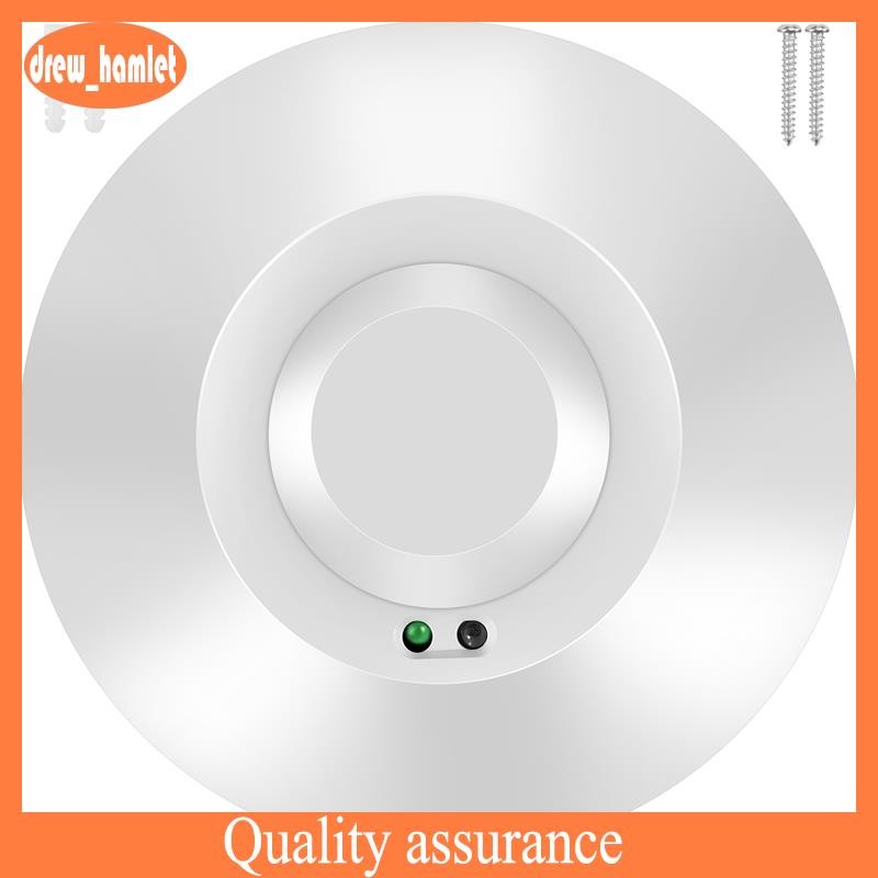DC 12V/24V 10A Ceiling PIR Motion Sensor Switch, 360° Detection, 8-12M Range For Commercial/Industrial Use