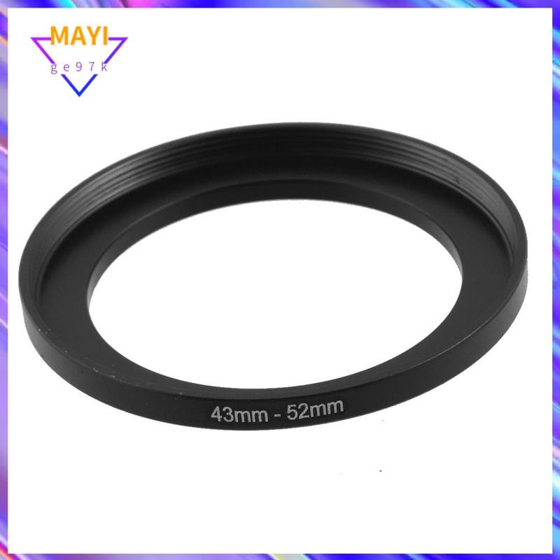 52mm To 43mm Metal Step Down Rings Lens Adapter Filter Camera Tool