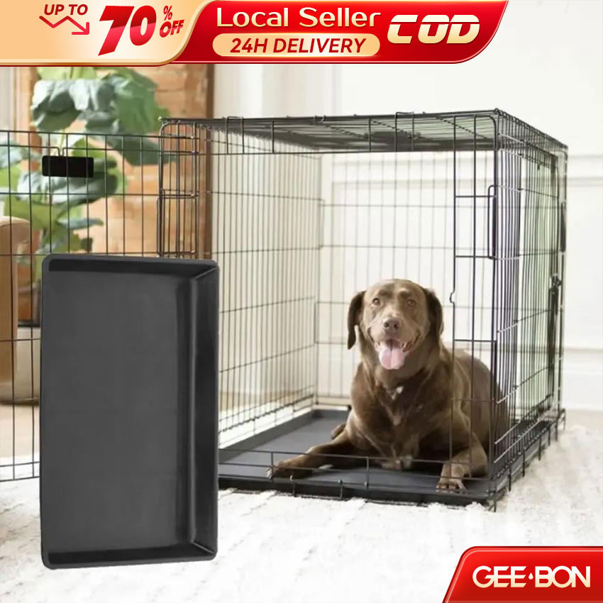 GEEBON Plastic Poop Tray For Heavy Duty Pet Cage Folding Fixed Dog Cat ...