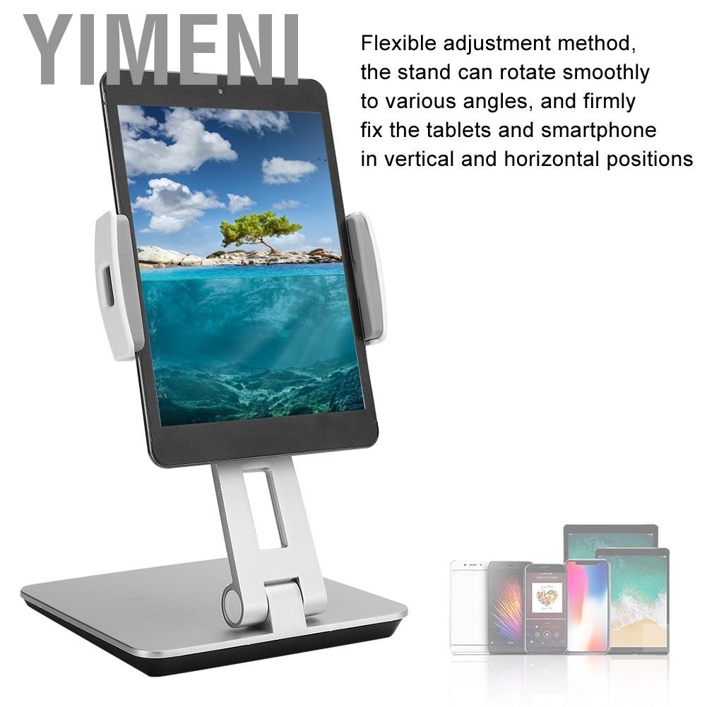 Yimeni Universal Smartphones Stand Metal Base Aluminium Alloy Tablet ...