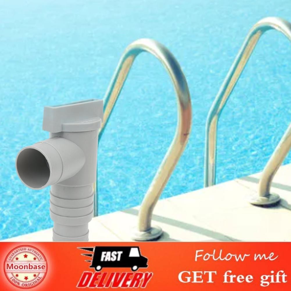 Moonbase Pool Pipe Joint PVC Hose Connector Control Water Flow for ...