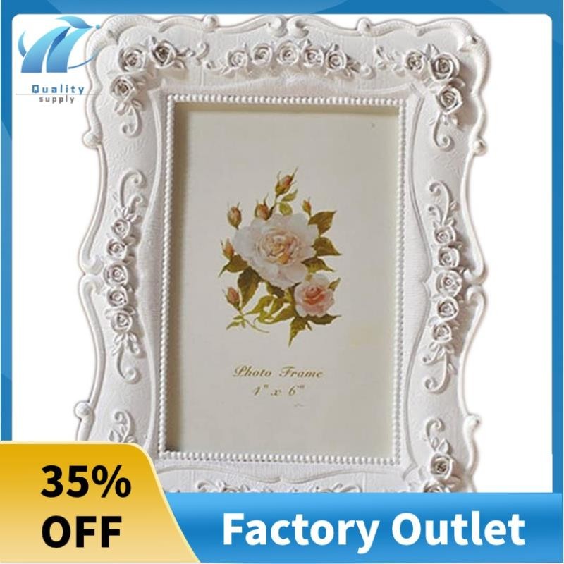 Superb 6 Inch Retro White Photo Frame Photo Display Photo Frame Poster ...