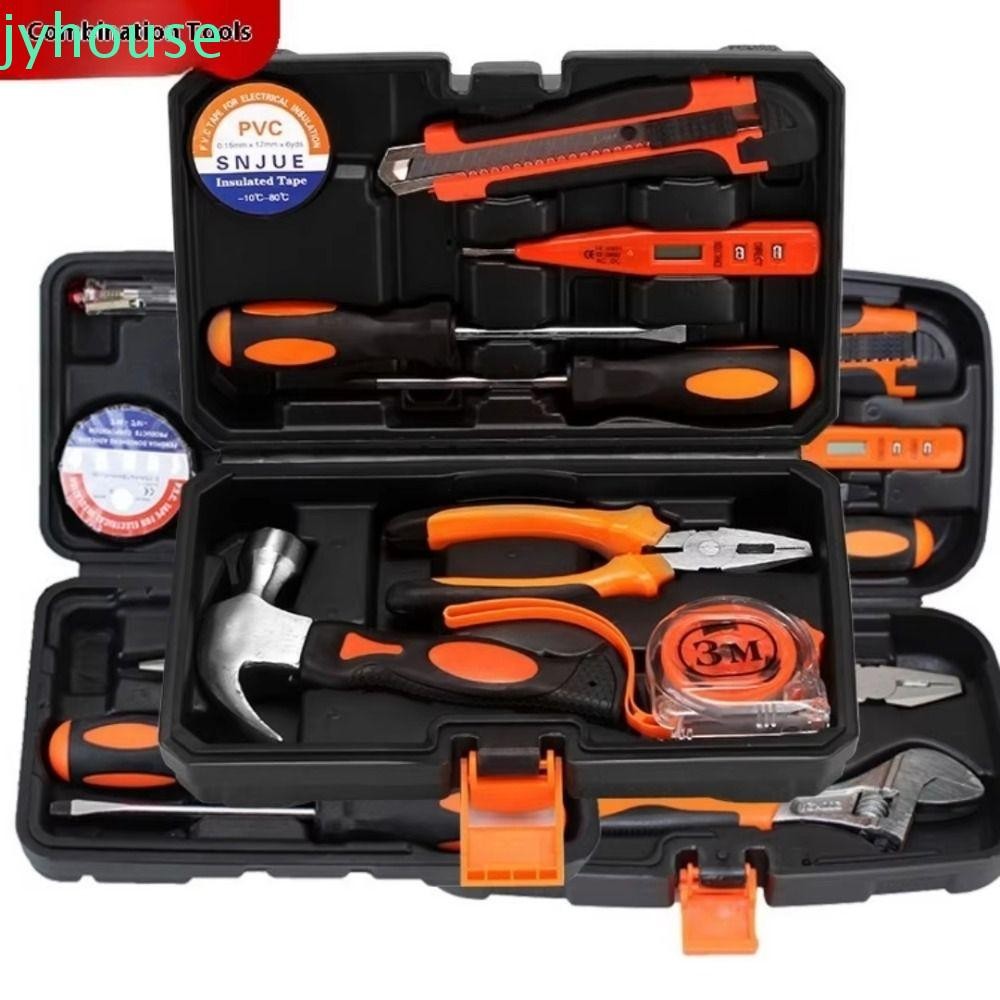 JYHOUSE 9/16Pcs Set Hardware Combination Tool Box, Multifunctional with ...