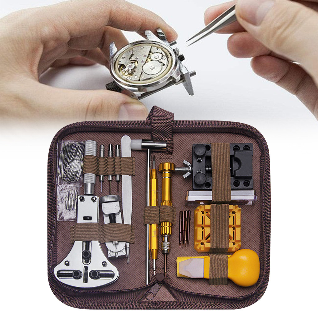 149 Pcs/set Multifunction Watchmaker Watch Repair Repairing Tools Kit ...