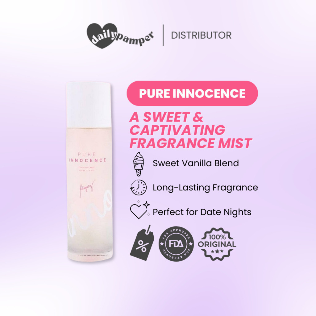 Ryx Skin Pure Innocence Fragrance Mist | Sweet Vanilla & Powdery Floral ...