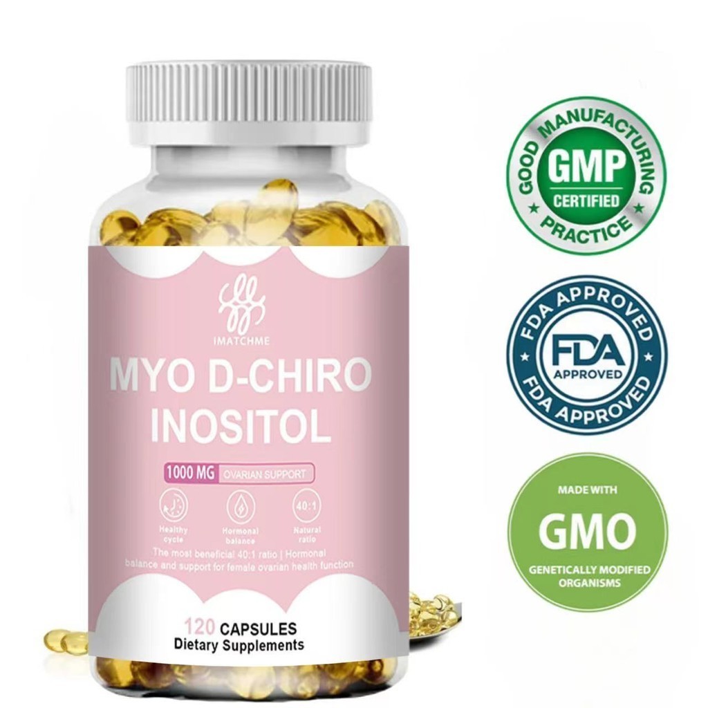 iMATCHME Myo-Inositol&D-Chiro Inositol Capsule with Folate Supports ...