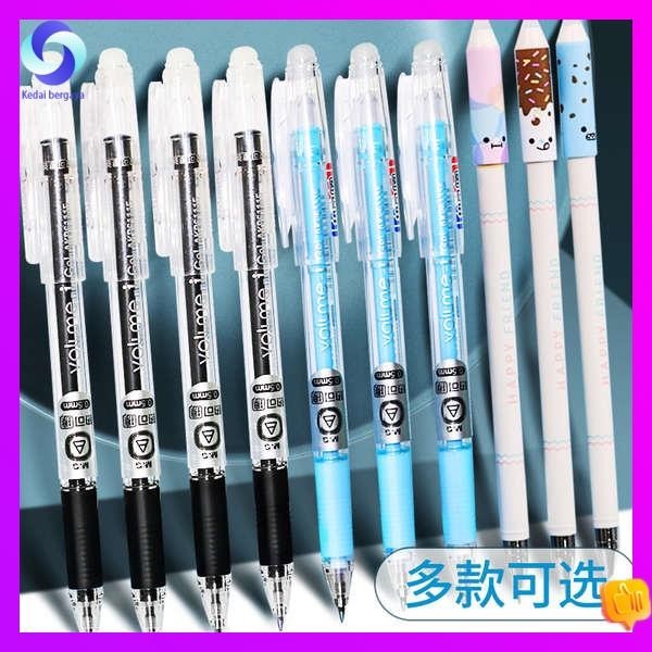 Chenguang hot erasable gel pen black crystal blue 0 5mm sassafras ...