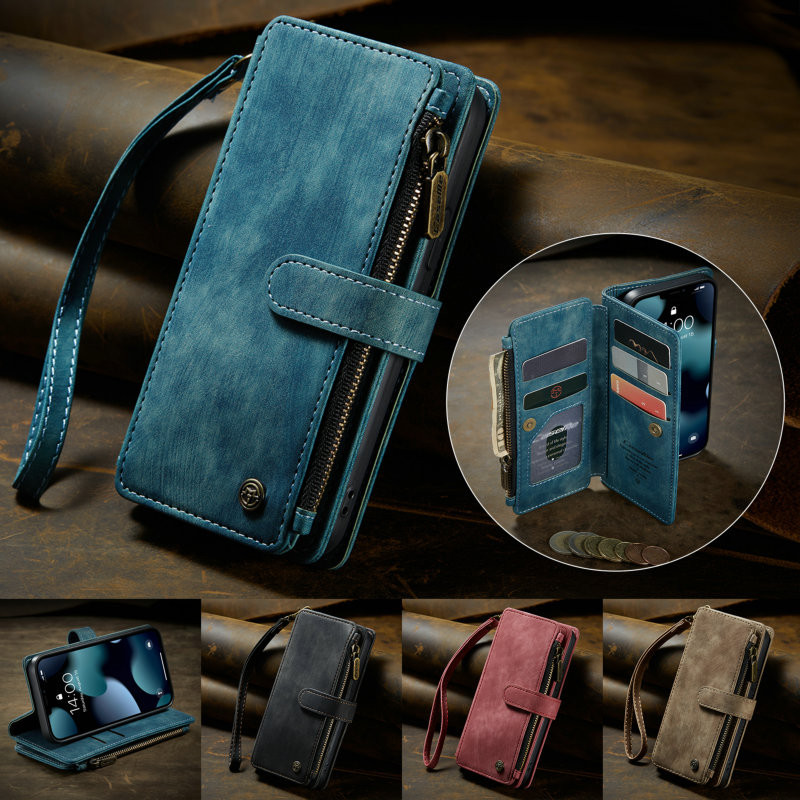 CaseMe New Note 10s 9s Luxury Retro Wallet Case For Redmi Note 10 9 Pro ...