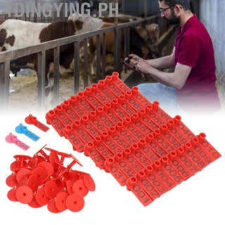 1dingying.ph Word Ear Tags 100 Sets Numbered Cattle Accurate Livestock ...