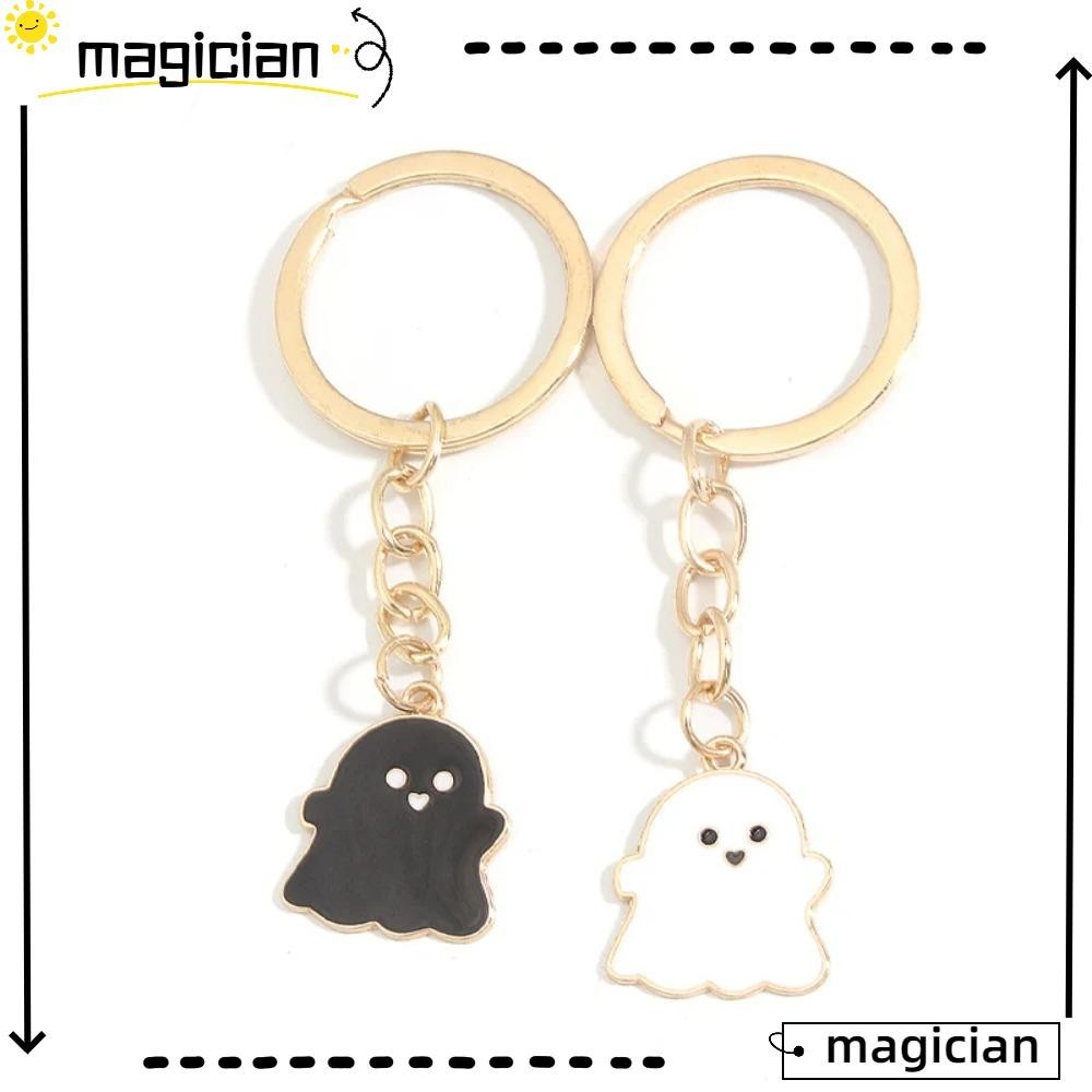 MAG Little Ghost Keychain, Cute Cartoon Mini Key Chain, 2024 Devil ...