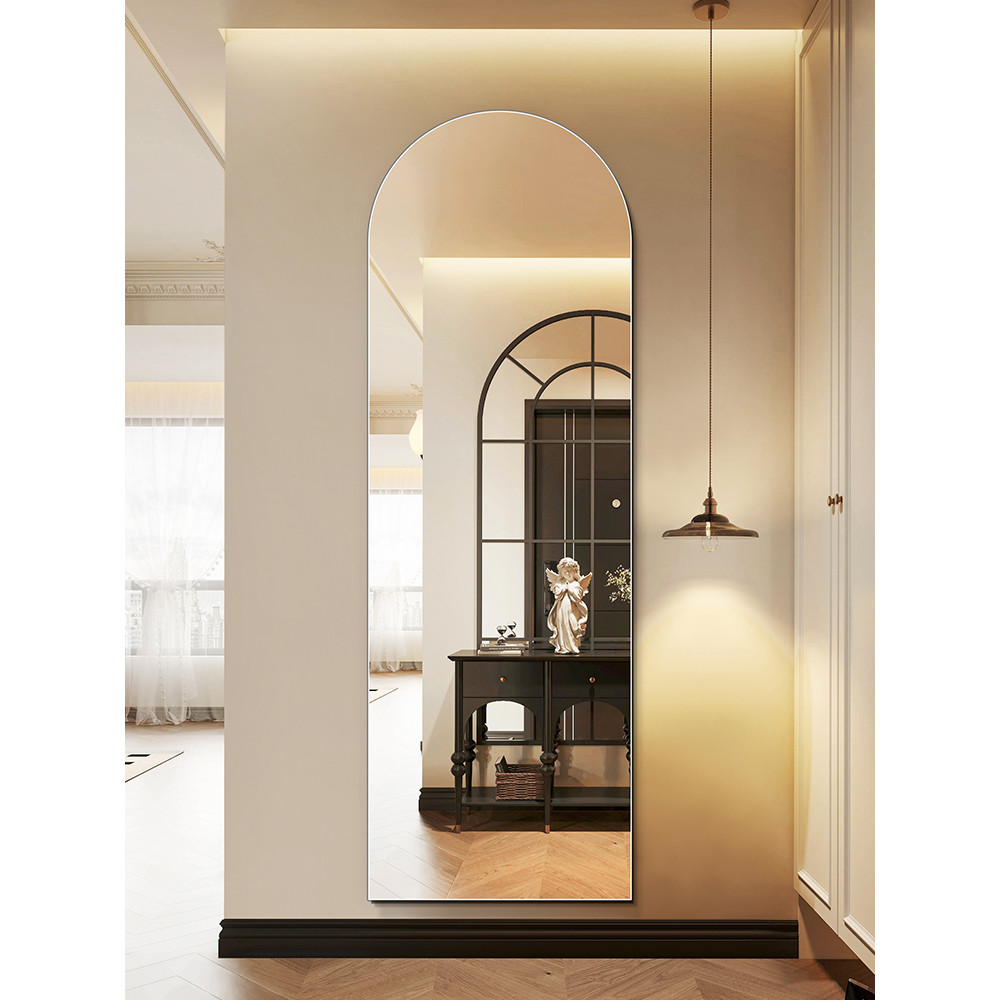 BOLEN French Frameless Dressing Mirror Wall-Mounted Entrance Fitting ...