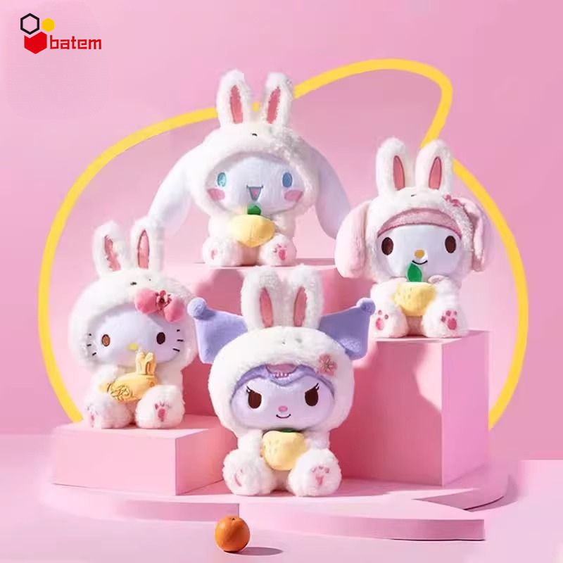 Miniso Sanrio Crossdressing Rabbit Cinnamon Dog Plush Toy Cartoon Gift ...