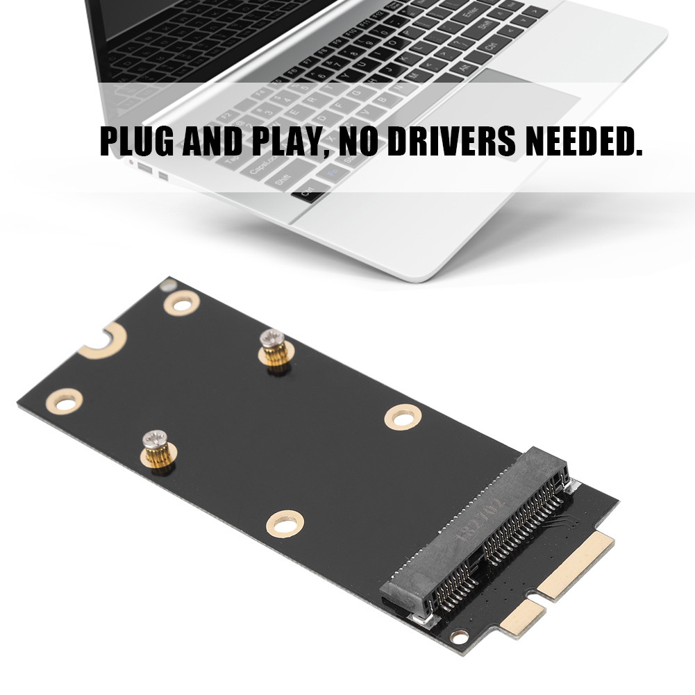 Xguli mSATA SSD to SATA Adapter Card Module Hard Disk Drive for MacBook ...