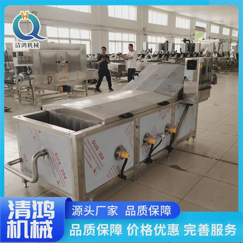 Fully Automatic Seafood Steaming and Blanching Machine Seafood Steaming ...