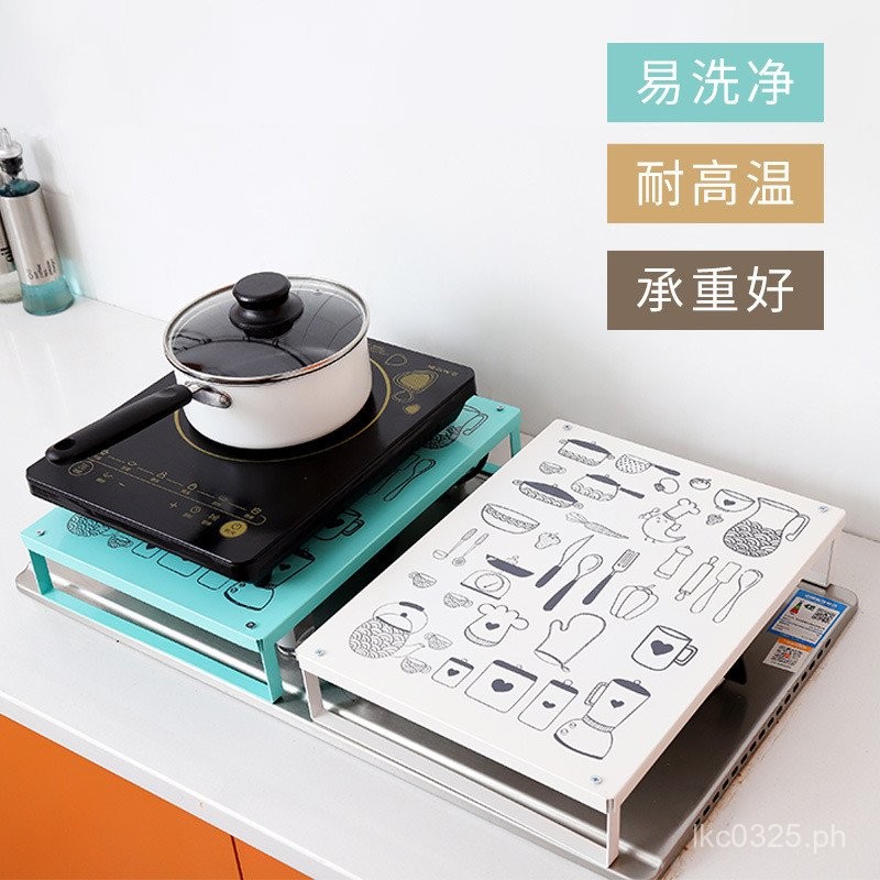 New Kitchen Burner Cover Board Shelf Storage Rack Organizer#Carbon ...