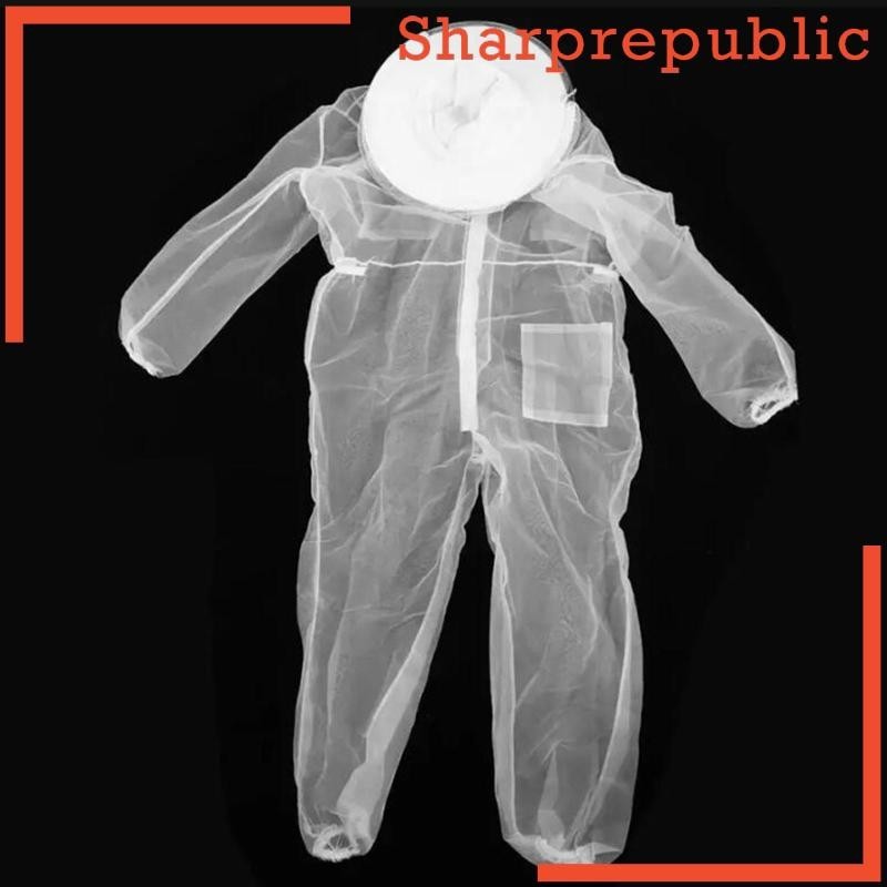 [sharprepublic] Beekeeping Suit Beekeeper Suit Breathable Outfit Farm 