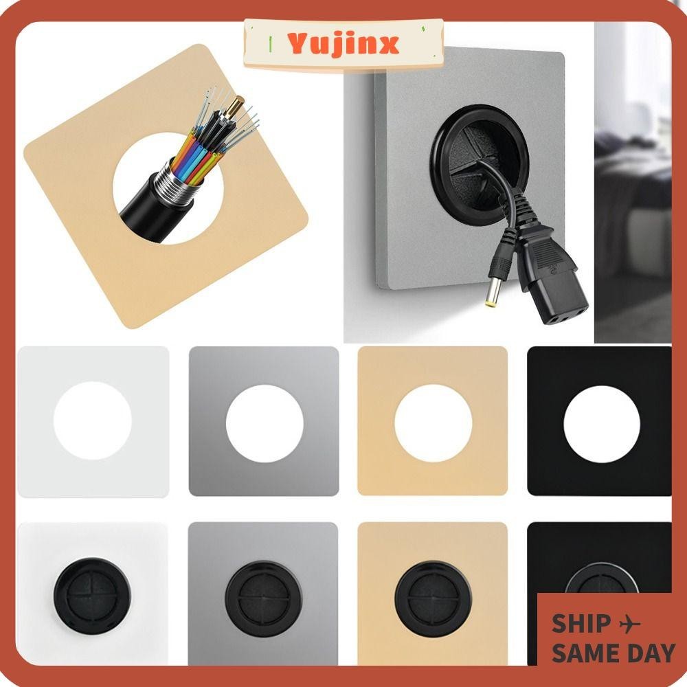 YUJINX Wall Blank Panel, 86Type With Rubber Pad Cable Socket Panel ...