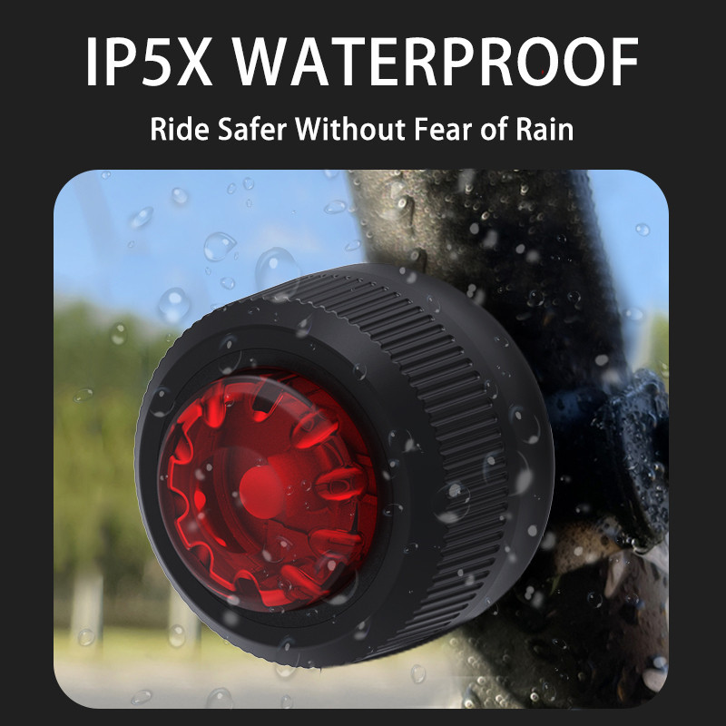 Back Light for Bike Waterproof IPX5 LED MTB Lights Lightweight Antislip ...