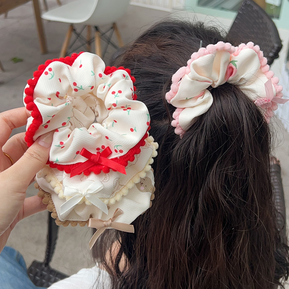 Large Intestine Hair Ropes - Little Bear Pattern, Ballet Style, Sweet ...