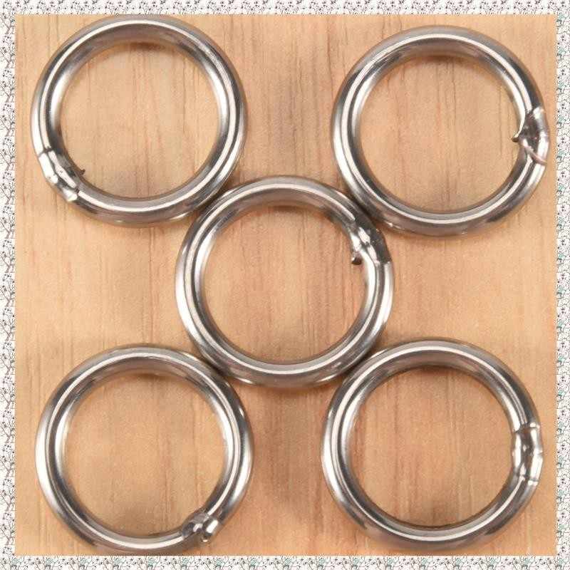 (I B V F)20mm x 3mm Stainless Steel Webbing Strapping Welded O Rings 5 ...