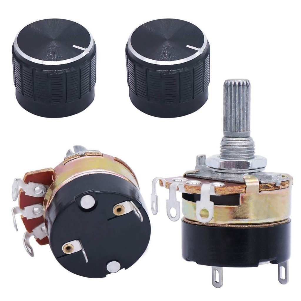 Taper Dimmer Potentiometer WH138-1 B with On/Off Switch | Shopee ...