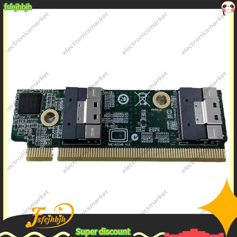 【fsfejhbjh】SFF-8654 Extension Card to PCIe X16 Converters Supports SFF ...