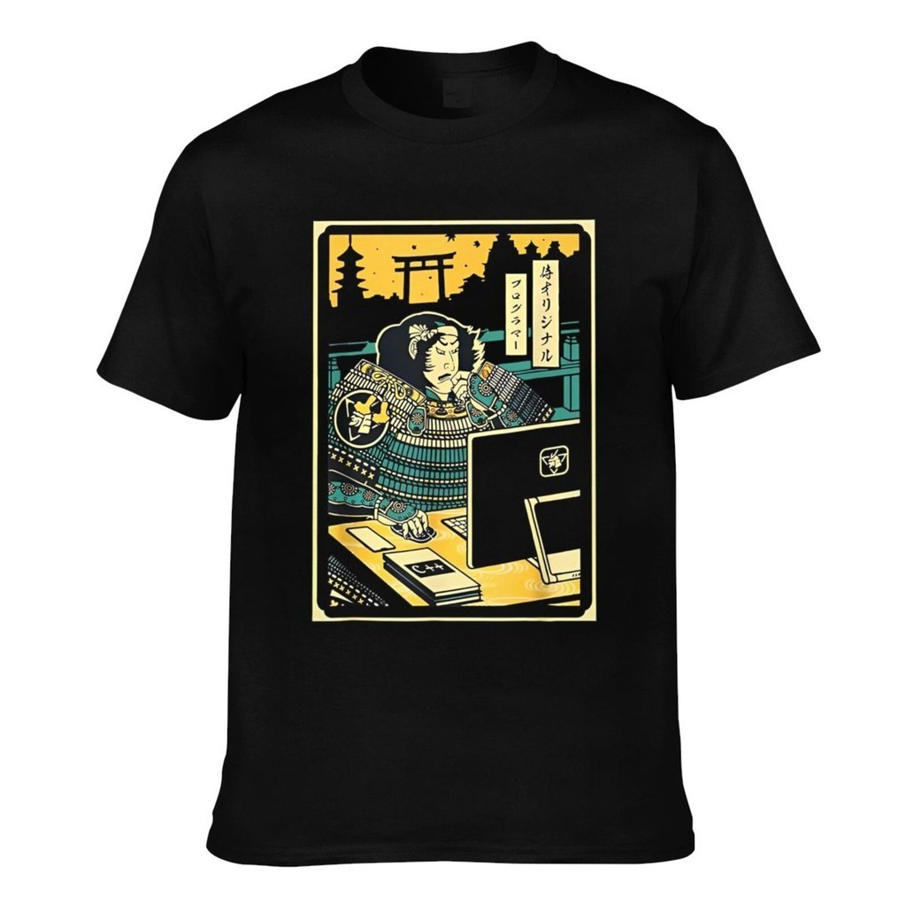 Programmer Samurai Computer Samurai Appreal Comfortable Fit Mens T ...