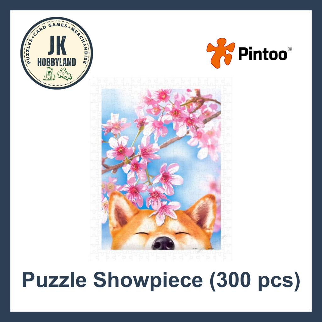 Pintoo Puzzle Phoenix Chan Sakura – 300 Teile Premium Kunststoff Puzzle Mit Rahmenmatte, Fertig 31x24 Cm
