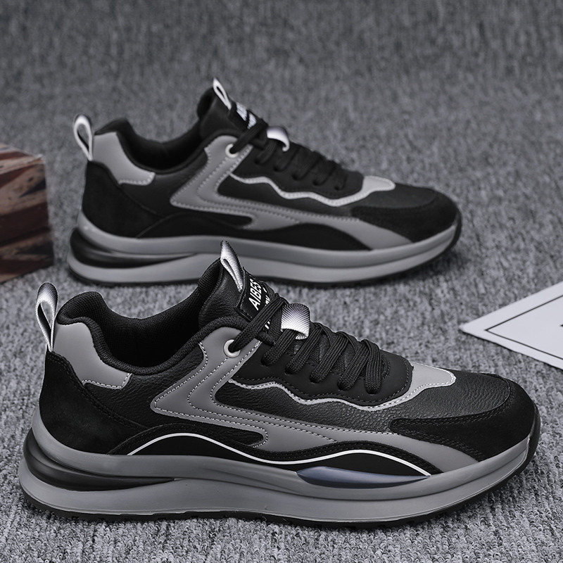 Men Low cut Shoes Korean Rubber Sneakers for Men Fashion Sports Shoes ...