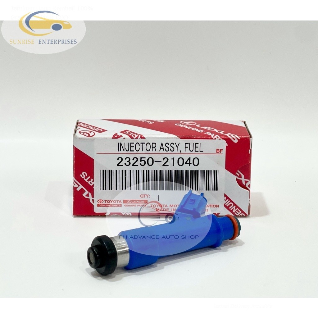 Fuel Injector Toyota Vios / Altis / Avanza / Yaris 2PIN 12 HOLES 23250 ...