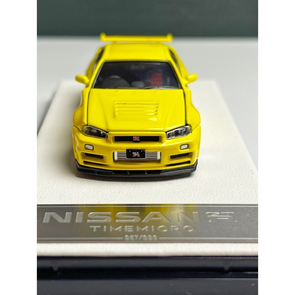 Nissan GTR R34 Open Cover Version TimeMicro TM 1: 64 Simulation Alloy ...
