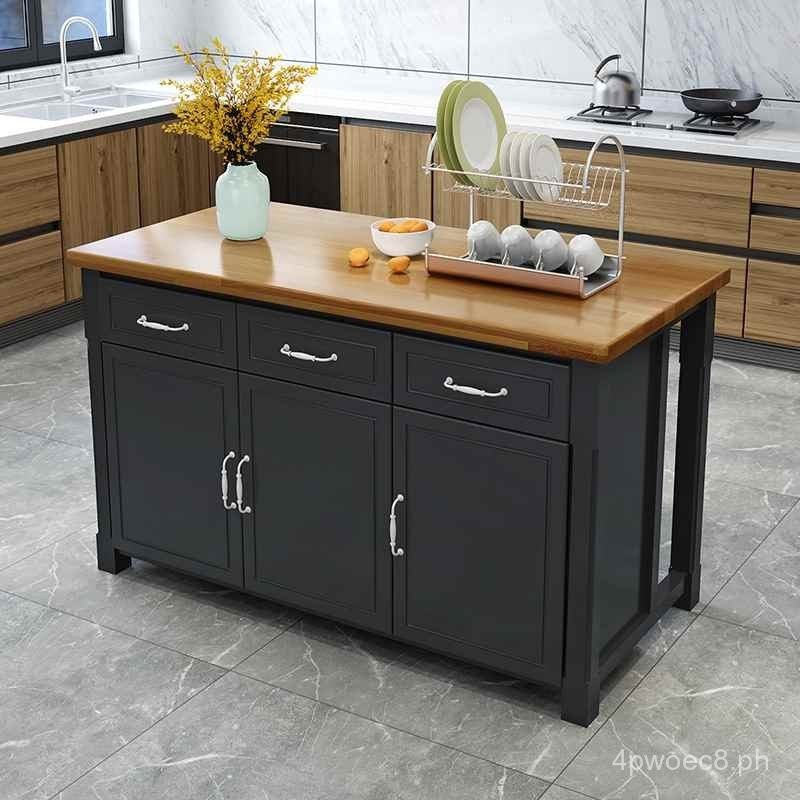 Kitchen Island Workbench Separate Workstation Baking Table Dining Room ...