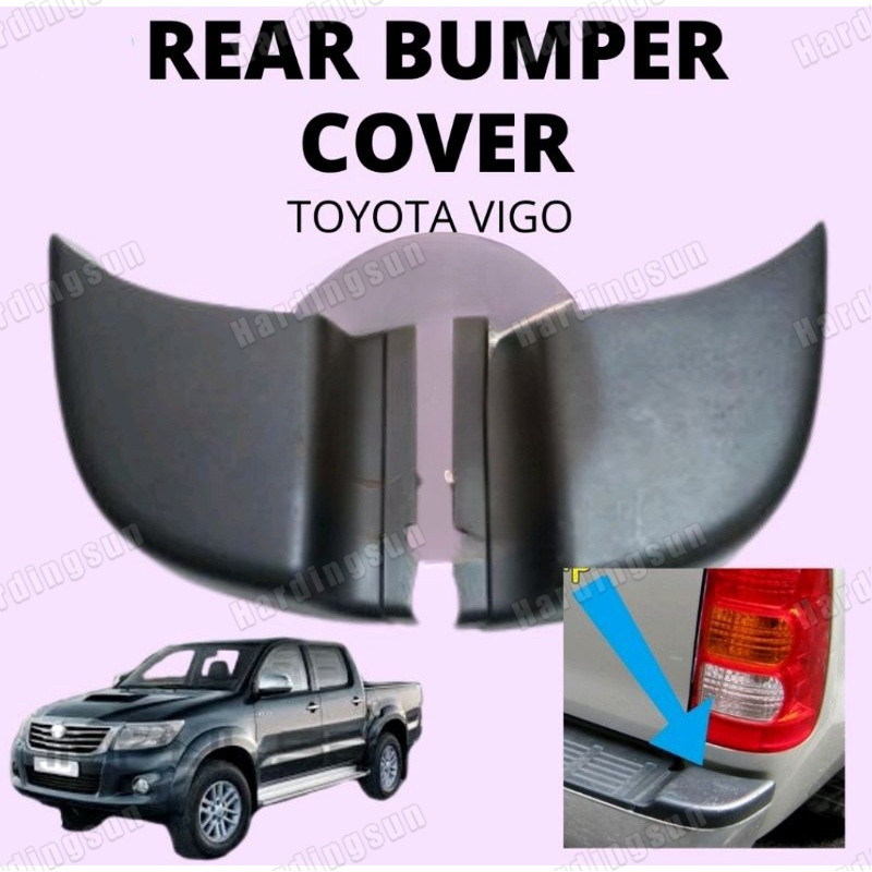 HILUX KUN25 TOYOTA 2005-2014 / KUN26 VIGO REAR BUMPER SIDE BELAKANG ...