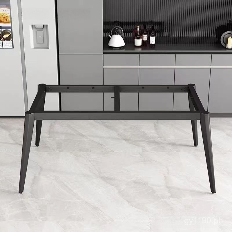White Adjustable Desk Frame Iron Art Office Desk Frame Table Legs Metal ...