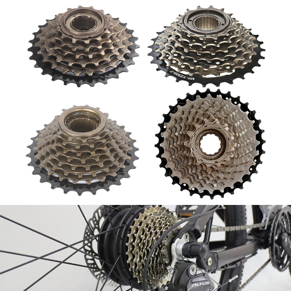 Bike Sprocket 6/7/8/9-Speed Thread Type Cogs MTB Sprocket 14t-28t ...