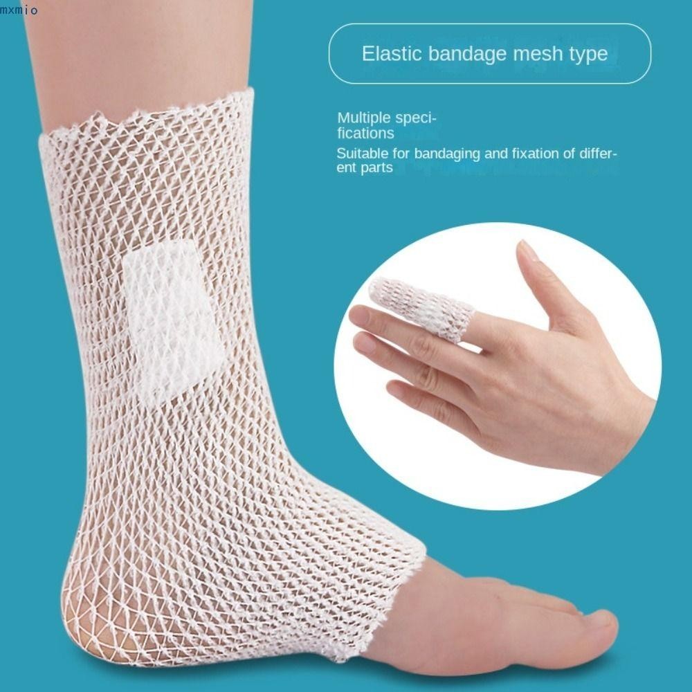 Mxmio Elastic Net Tubular Bandage, Retainer Breathable Mesh Bandage 