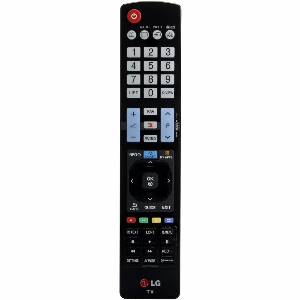 GG+Genuine LG Smart TV remote control (black-long) | Shopee Philippines