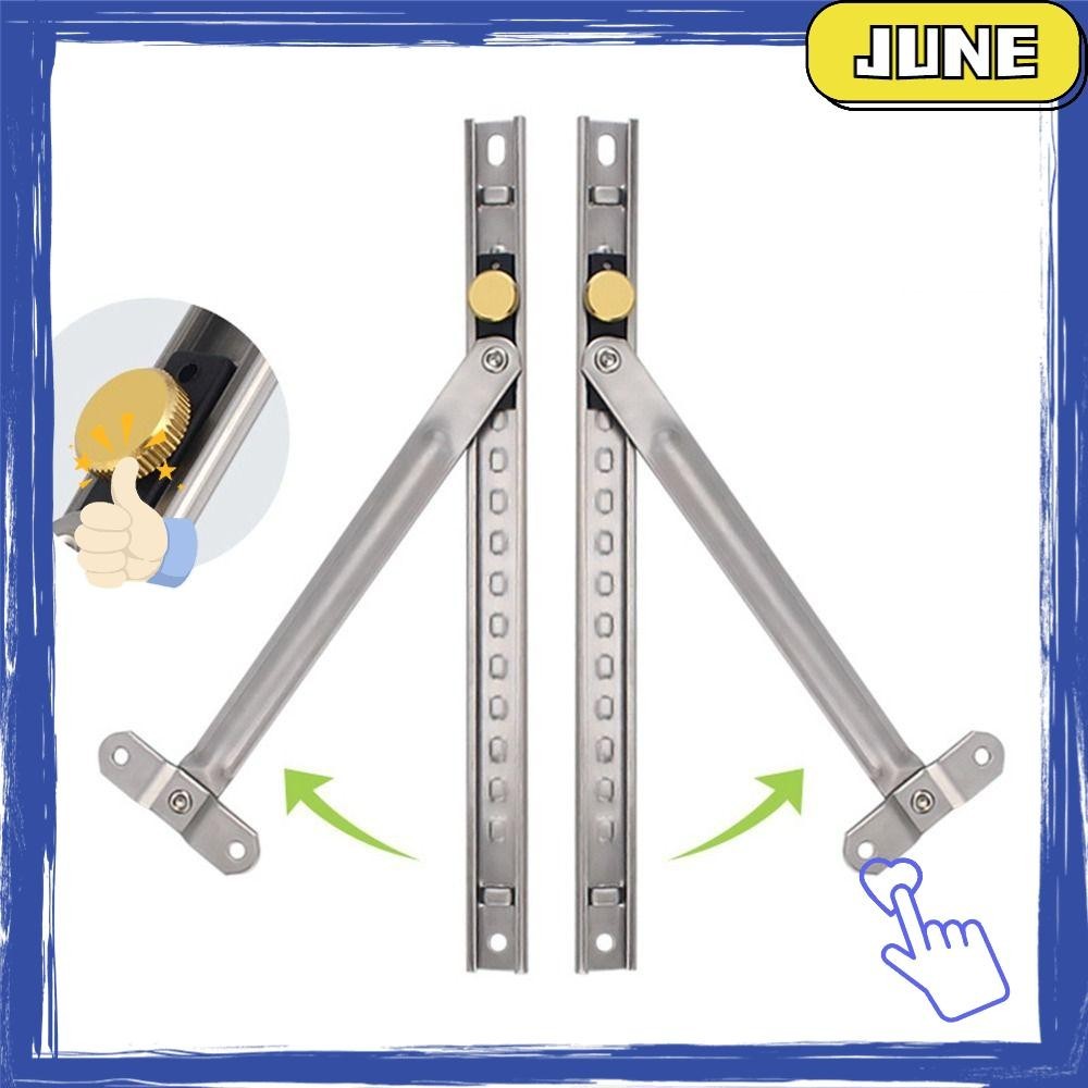 JUNER Window Support, Stainless Steel Angle Controller Window Limiter ...