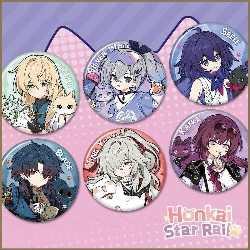 8U Honkai Star Rail Jing Yuan Kafka Luocha Blade badge stands plate ...