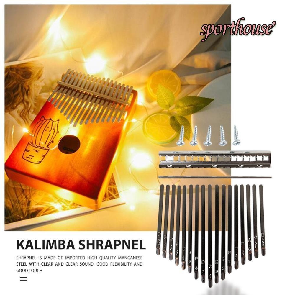 [sporthouse.ph] AU Thumb Piano 17 Keys Kalimba DIY Replacement Parts ...