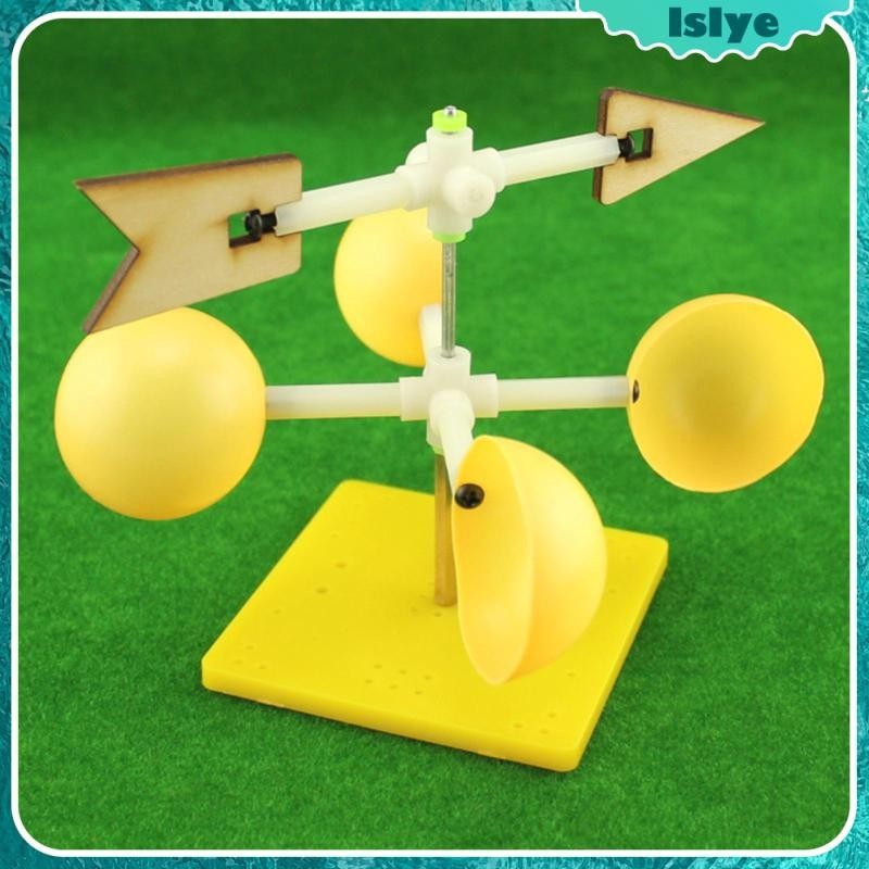 [Lslye] Weather Vane Kit Functional DIY Wooden Building Kit Wind
