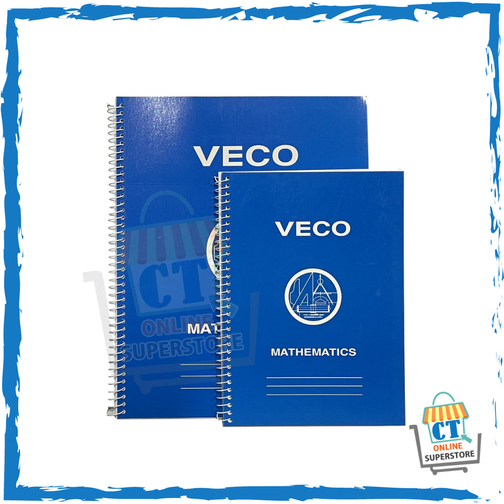 Veco Math Notebook 80 leaves | Shopee Philippines