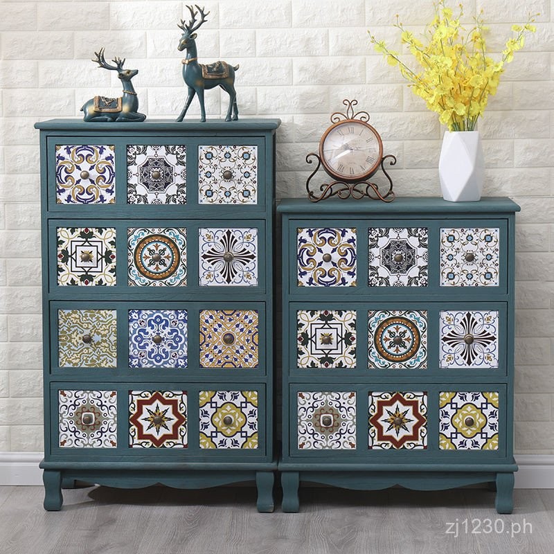 Balcony Solid Wood Bedroom Living Room Round Bay Window Cabinet Painted ...